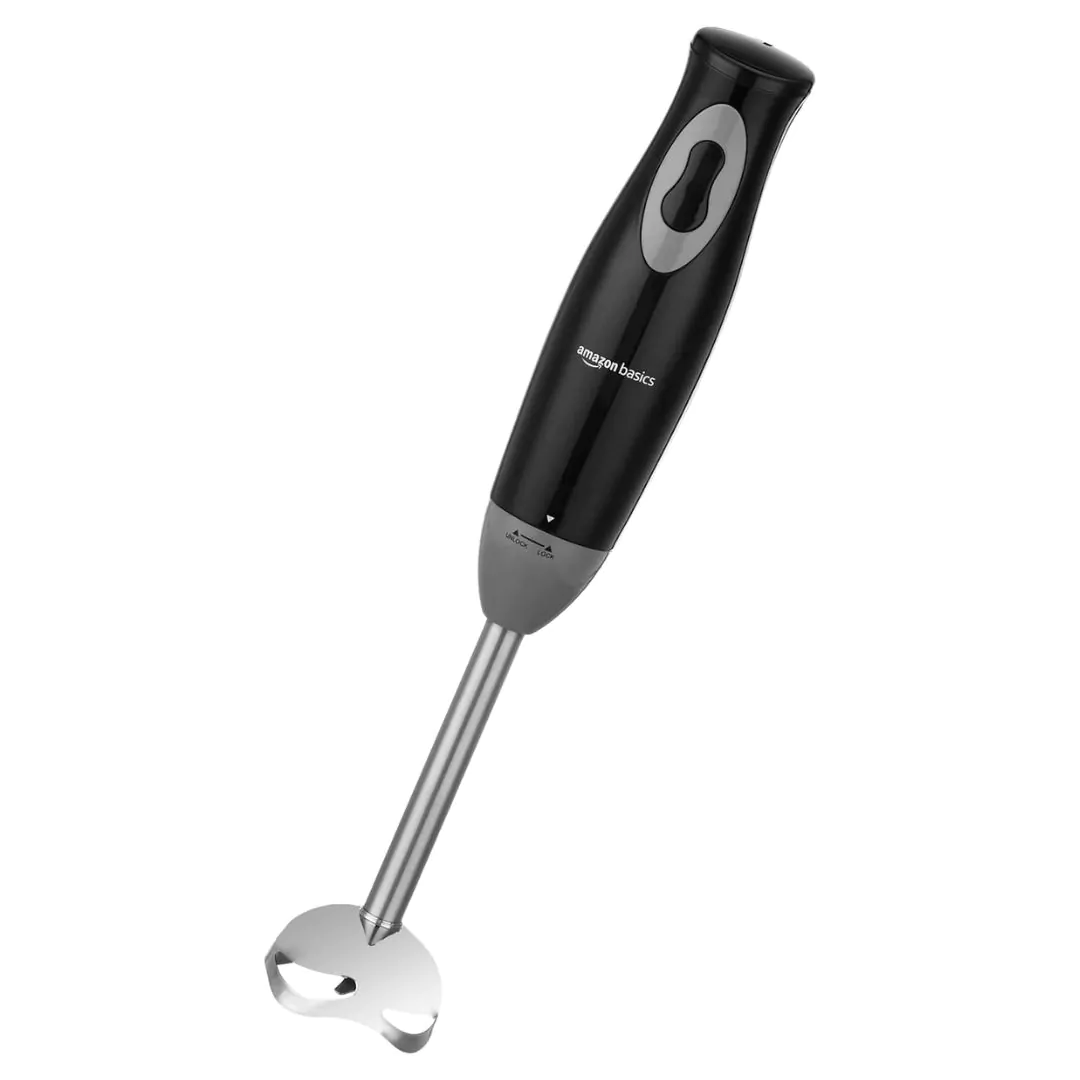 Amazon Basics 300 W Hand Blender with Stainless Steel Stem
